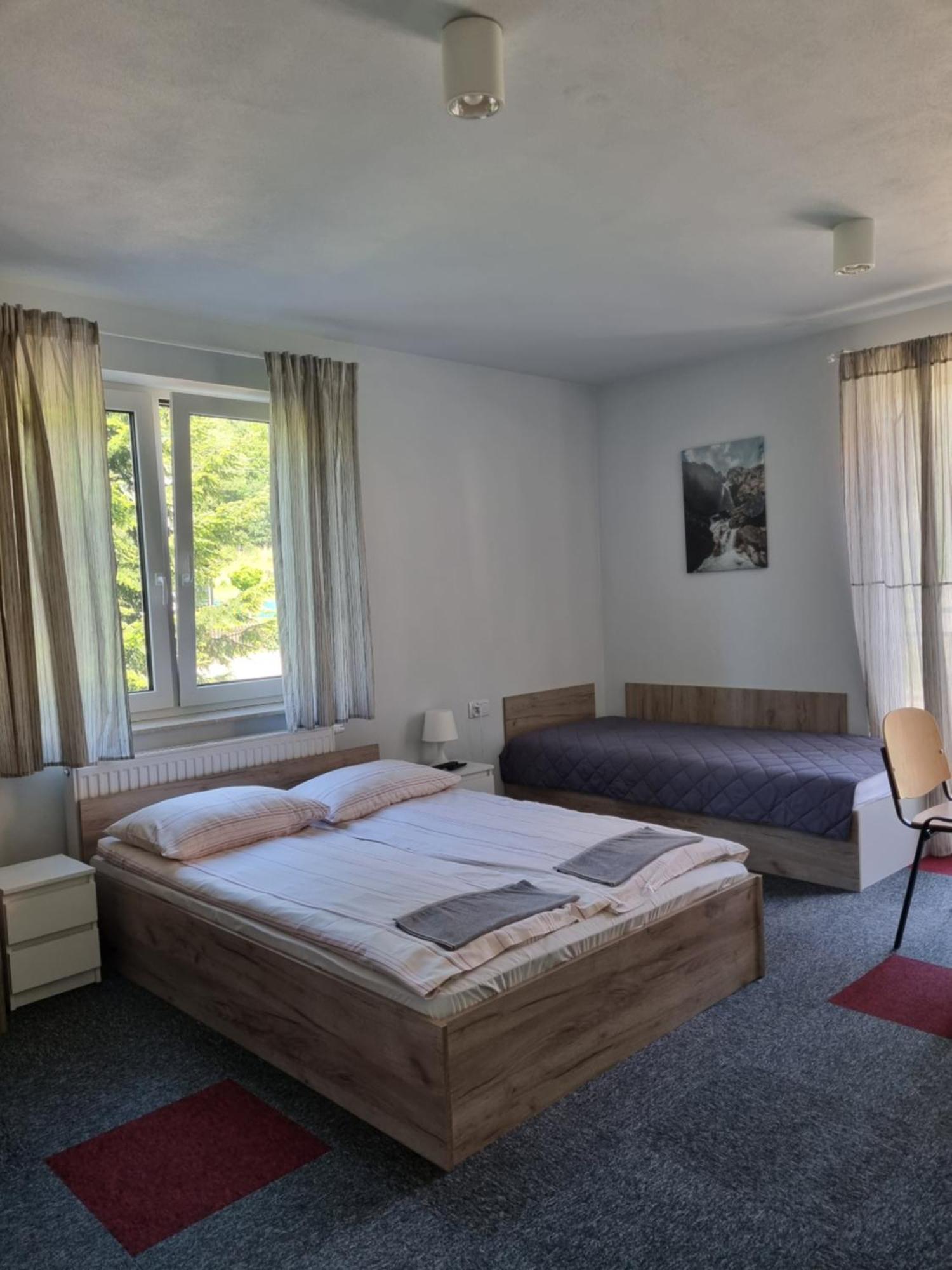 Dom Goscinny Skarpa Krynica-Zdrój Exterior foto
