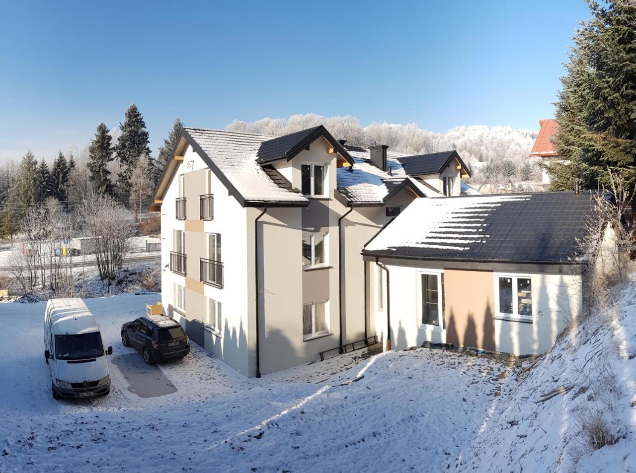 Dom Goscinny Skarpa Krynica-Zdrój Exterior foto